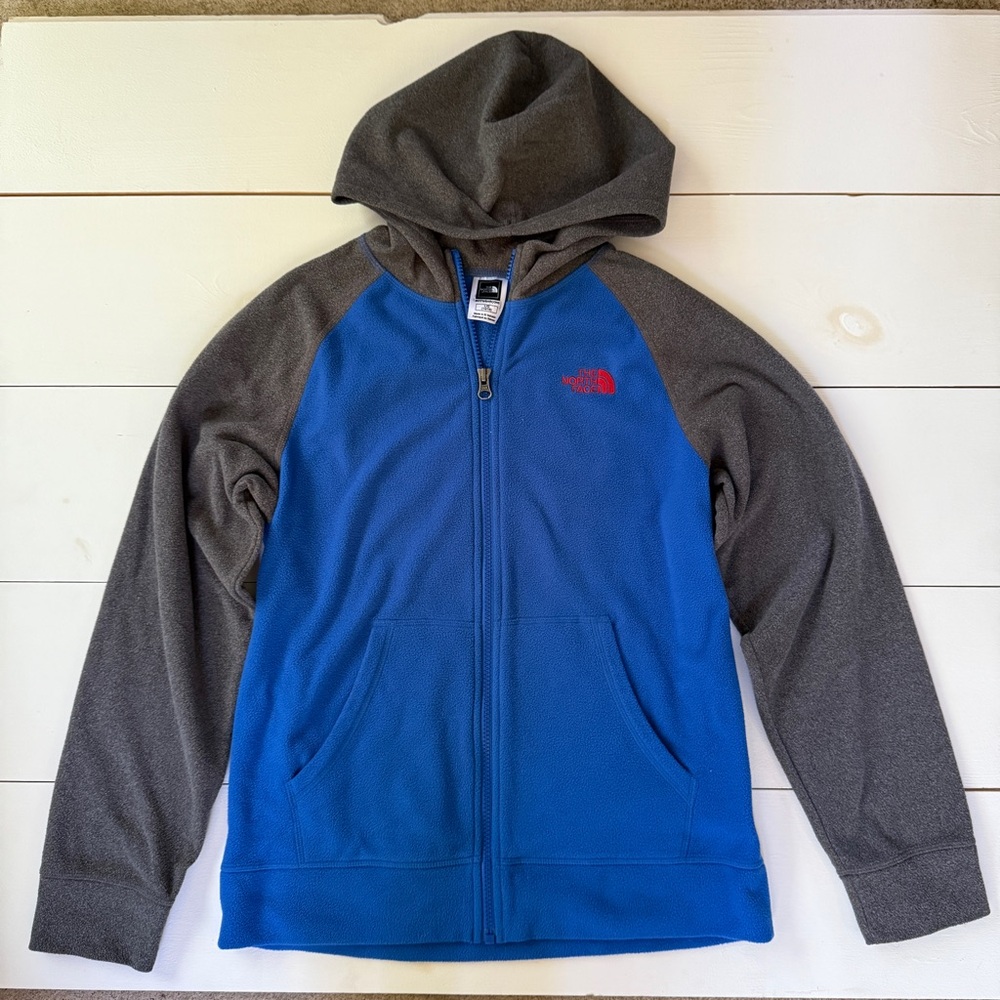 The North Face Boys Full Zip Fleece Hoodie